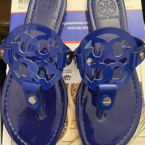 Tory Burch Miller sandals in blue
